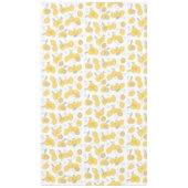 Modern pastel citrus citruscitroenen patroon tafelkleed (Voorkant)
