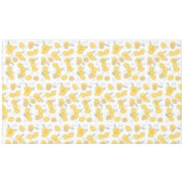 Modern pastel citrus citruscitroenen patroon tafelkleed (Voorkant (Horizontaal))