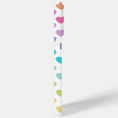 Modern Pastel hart vorm patroon Case-Mate iPhone Case (Achterkant / Rechts)