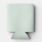 Modern Pastel Mint Hallo en u noemt Blikjeskoeler (Achterkant)