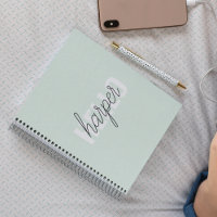 Modern Pastel Mint Hallo en u noemt