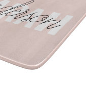 Modern Pastel Roze Beauty, op maat Snijplank (Hoek)