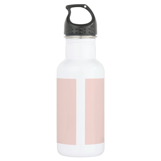 Modern Pastel Roze Hallo en u noemt Waterfles (Achterkant)