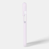 Modern Pastel Roze Monogram iPhone 15 Pro Hoesje (Achterkant / Links)