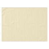 Modern pastelgeel en wit chevron patroon tafelkleed (Voorkant (Horizontaal))