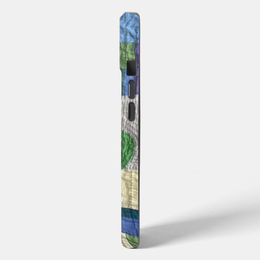 Modern Patchwork Quilt phone case (Achterkant / Links)