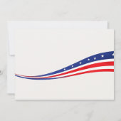 Modern Patriotic Photo Graduation Invitation (Dos)