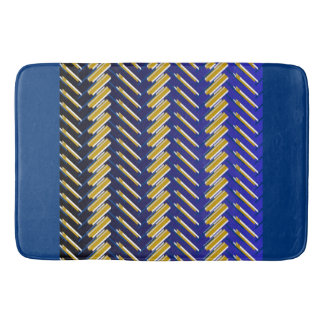 Modern patroon badmat