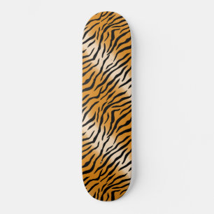 Modern patroon van wilde tijger skateboard