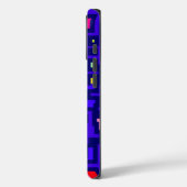 Modern patroonontwerp Case-Mate iPhone case (Achterkant / Links)