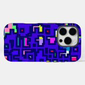 Modern patroonontwerp Case-Mate iPhone case (Achterkant (horizontaal))