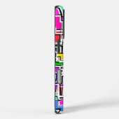 Modern patroonontwerp Case-Mate iPhone case (Achterkant / Rechts)
