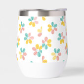 MODERN PATTERN  daisy flowers pastel (Links)