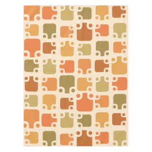 Modern Pattern Ochre Tafelkleed