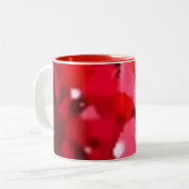 Modern pattern réseau mug (Devant gauche)