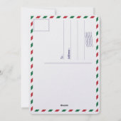 Modern penseelscript, Briefkaart voor prettige ker (Achterkant)