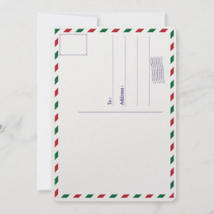 Modern penseelscript, Briefkaart voor prettige ker