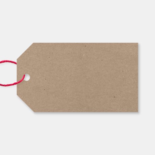 Modern penseelscript voor prettige kerst cadeaulabel (Achterkant Horizontaal)