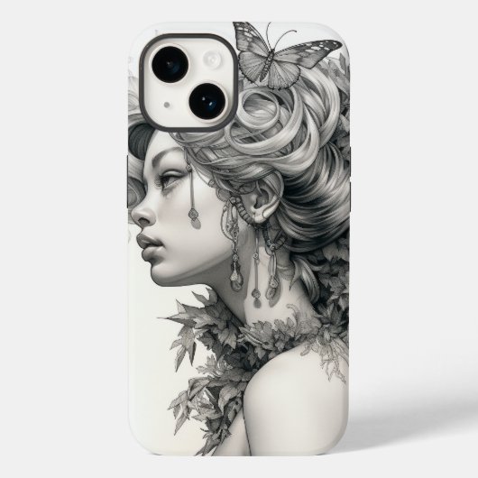Modern Perfect valentijn cadeau Case-Mate iPhone Case (Achterkant)