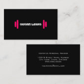 Modern Personal Trainer Visitekaartje (Voorkant / Achterkant)