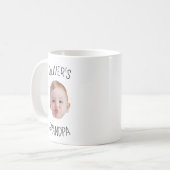 Modern Personalized Baby Photo Mug for Grandpa (Devant gauche)