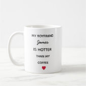 Modern Personalized Boyfriend Coffee Mug Koffiemok (Links)