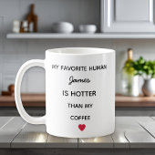 Modern Personalized Favorite Human Coffee Mug