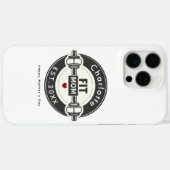 Modern Personalized Fit Mom Phone Case (Achterkant (horizontaal))