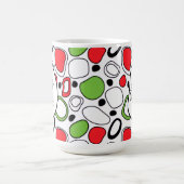 Modern Personalized Holiday Coffee Mug  (Centre)
