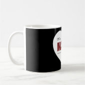 Modern Personalized Mama Heart Mug Koffiemok (Links)