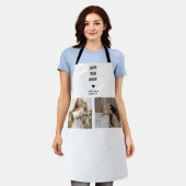 Modern Personalized Photo Gift for Mom Schort (Gedragen)