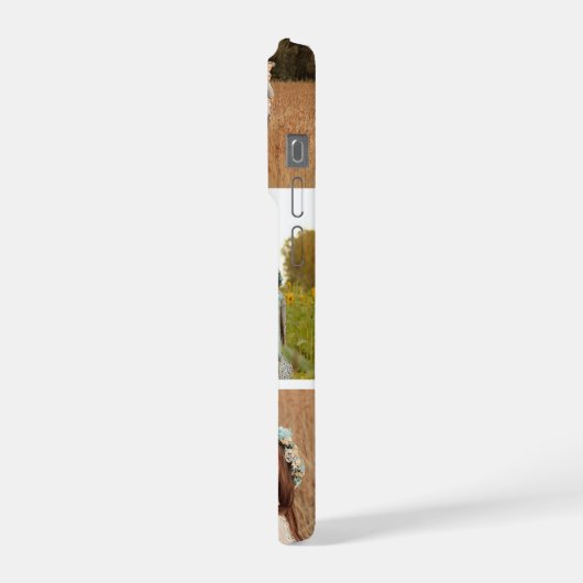 Modern Personalized Six Photo Collage  (Côté gauche)