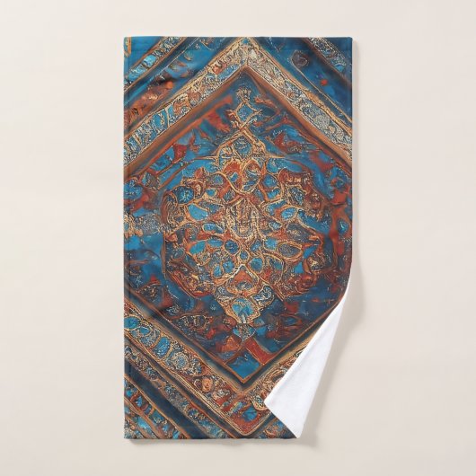 Modern Perzisch Mooi Oud Patroon Collectie Bad Handdoek (Handdoek)
