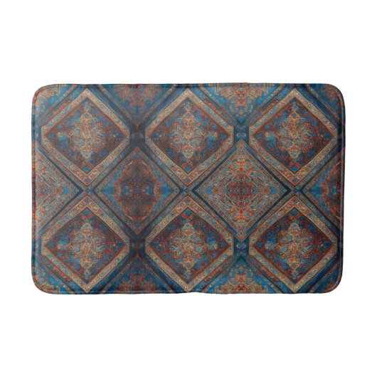 Modern Perzisch Mooi Oud Patroon Collectie Badmat (Voorkant)