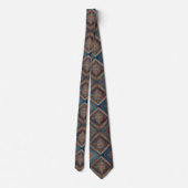 Modern Perzisch Mooi Oud Patroon Collectie Stropdas (Achterkant)