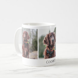 Modern Pet Dog Custom Photo Koffiemok