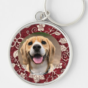 Modern Pet Memorial Sleutelhanger