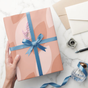 Modern Petal Twist Cadeaupapier