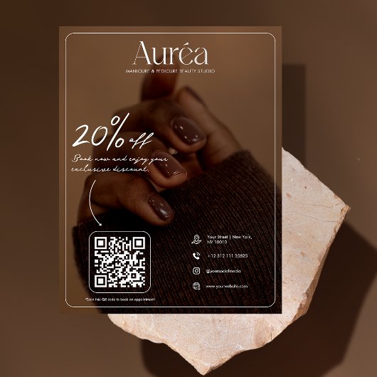 Modern Photo Beauty Salon Flyer