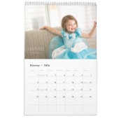 Modern Photo Black Cover Kalender (Feb 2026)