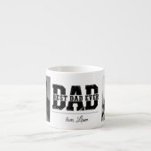 Modern Photo Collage  Best Dad Ever Espresso Mug (Devant)