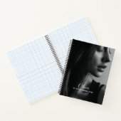 Modern Photo Collage Personalized Sketchbook Notitieboek (Binnen)