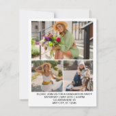 Modern Photo Graduation Invitation (Dos)