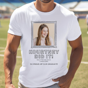 Modern Photo heeft het gedaan! Trots afgestudeerd T-shirt