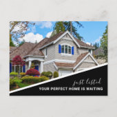 Modern Photo Real Estate Marketing Briefkaart (Voorkant)