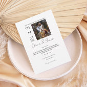 Modern Photo Wedding Invitation