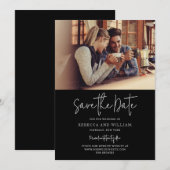 Modern Photo Wedding Save The Date (Voorkant / Achterkant)
