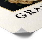 Modern Photo Wedding Welcome Sign  Poster (Hoek)