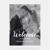 Modern Photo Welcome Wedding (Recto)