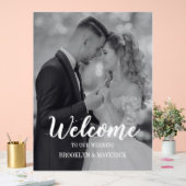 Modern Photo Welcome Wedding (Mariage)